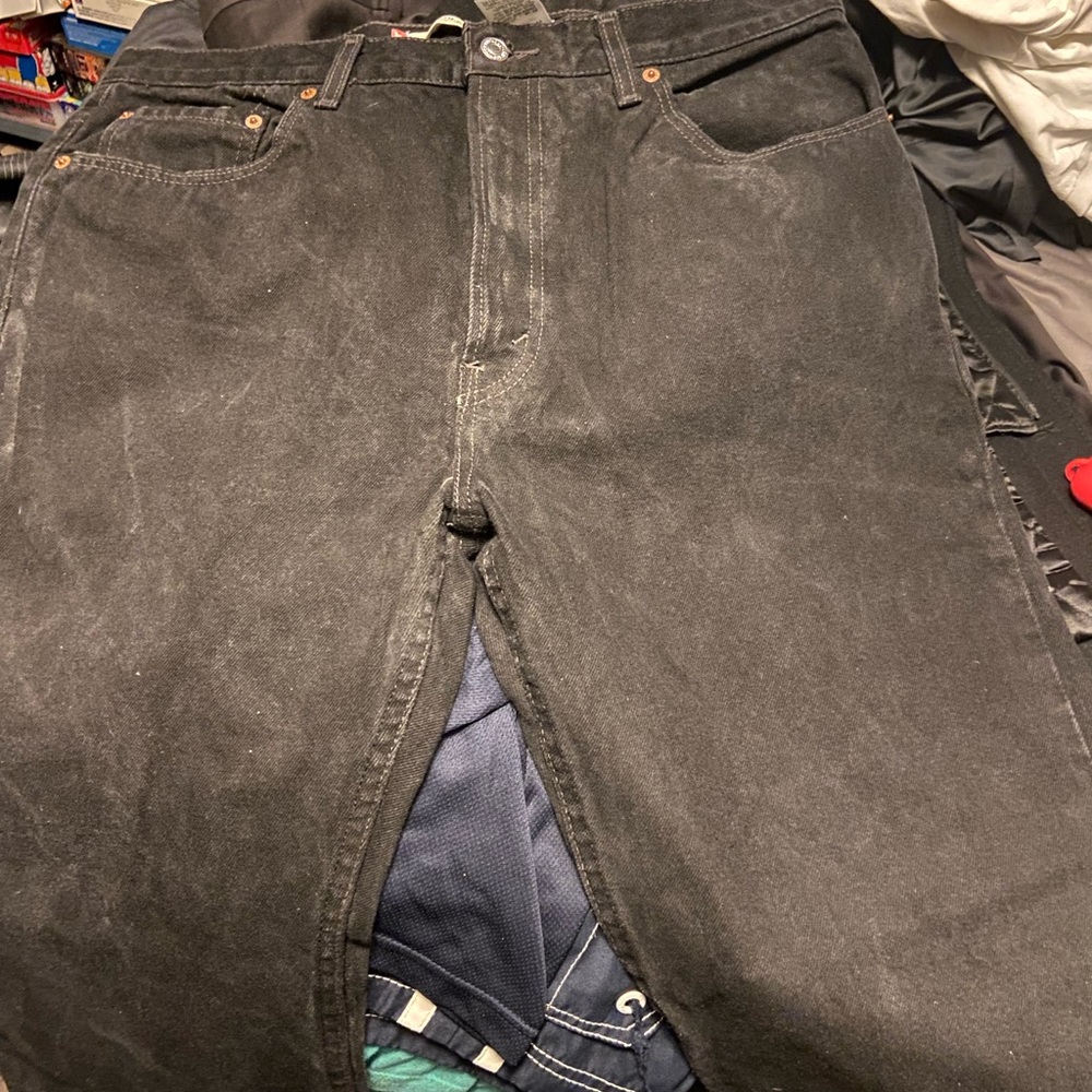 Levi Black pants